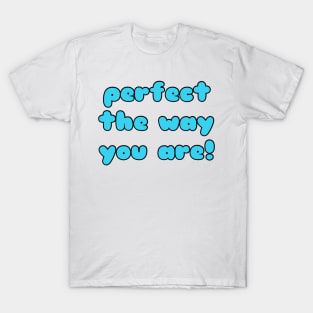 Perfect The Way You Are Baby Design T-Shirt